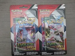 Pokemon Evolving Skies & Chilling Reign 2 Pack Blisters Lot Of 2 - Image 1
