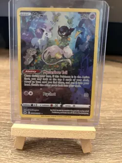 Pokemon TCG Mew GG10/GG70 Crown Zenith Galarian Gallery Ultra Rare Holo ENG - Image 1