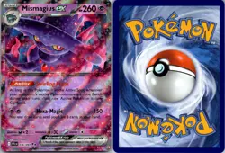 MISMAGIUS EX 036/094 DOUBLE RARE PHANTASMAL FLAMES POKEMON NM - Image 3
