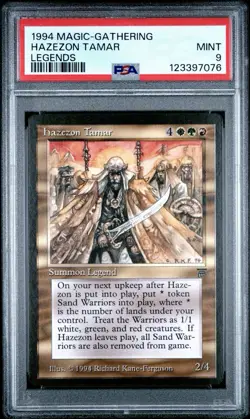 Hazezon Taman Legends Magic the Gathering Card - Image 1
