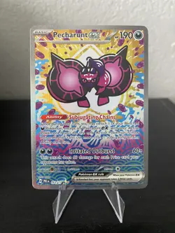 Pokemon TCG Percharunt 163/131 Special Illustration Rare Prismatic Evolutions NM - Image 1