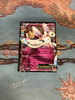 Pokemon TCG Sylveon EX RC21/32 Generations Radiant Collection Ultra Rare Card - Image 1