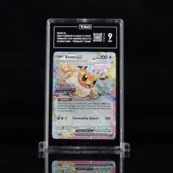 Eevee ex - (Prismatic Evolutions Stamp) 075/131 Pokemon TAG 9 MINT - Image 1
