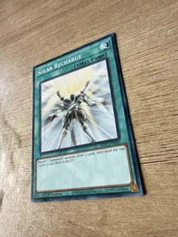 Yugioh Solar Recharge BLC1-EN062 Battles of Legend: Chapter 1 Common (NM) - Image 2