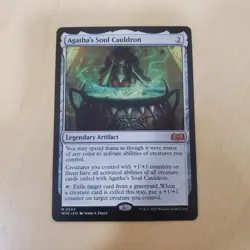 Agatha's Soul Cauldron (MTG Wilds of Eldraine Regular) PACK FRESH NM - Image 1