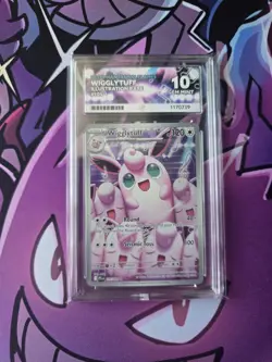 Pokemon TCG - Wigglytuff 105/094 - Phantasmal Flames - ACE 10 PERFECT SUBS - Image 1