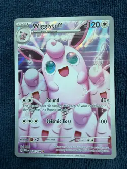 Pokemon TCG: Wigglytuff 105/094 Phantasmal Flames Near Mint PACK FRESH! - Image 1