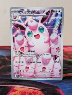 Wigglytuff 105/094 Illustration Rare ME: Phantasmal Flames Pokemon TCG - NM - Image 1