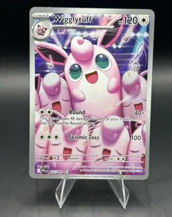 Pokemon TCG Me02: Phantasmal Flames Wigglytuff 105/094 Holo IR EN - Image 1