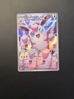 Wigglytuff 105/094 Illustration Rare ME: Phantasmal Flames Pokemon TCG - NM - Image 1