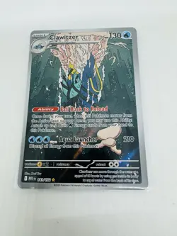 Clawitzer 141/132 Illustration Rare Pokemon Mega Evolution NM TCG Card - Image 1