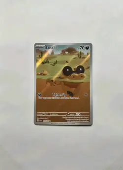 Pokemon TCG Sandile Illustration Rare Black Bolt 135/086 - Image 1