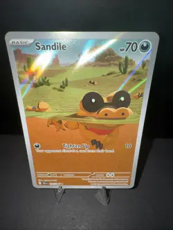 Sandile 135/086 SV: Black Bolt Illustration Rare Holo -NM - Image 3