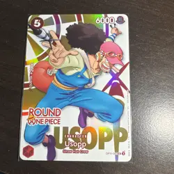 Round1 X One Piece Card Game OP11-003 Usopp Character Card - Image 1