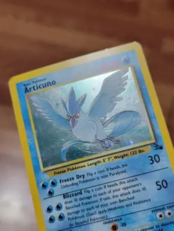 MP! - Articuno 2/62 Fossil Holo Rare Pokemon Card - Image 2