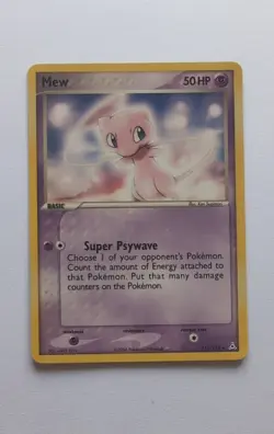 Mew - (Non-Holo DVD Promo) 111/110 Miscellaneous Cards & Products Regular - Image 2