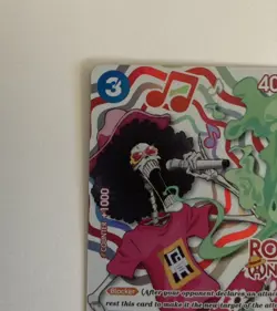 One Piece x Round 1 Brook Promo Card OP11-056 (English) - Image 2