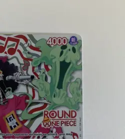One Piece x Round 1 Brook Promo Card OP11-056 (English) - Image 3