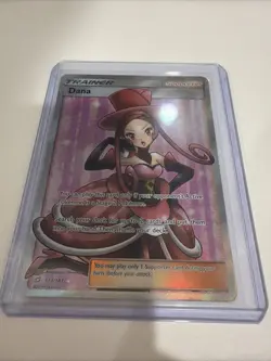 Pokemon Card Dana Full Art 173/181 Trainer Team Up Set Rare Near Mint - Image 2
