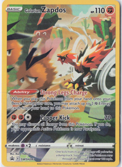 SWSH: Sword & Shield Promo Cards #SWSH283 Galarian Zapdos - Image 1