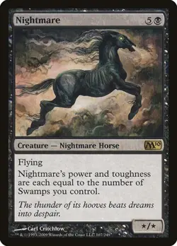 2x Nightmare - Foil Magic 2010 LP MTG - Image 1