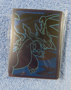 4 packs of Mega Charizard X Card Sleeves from Phantasmal Flames ETB + Extras - Image 3