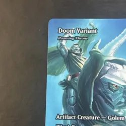 MTG Marvel Doom Variant Extended Art Mythic Artifact Creature - MAR M0099 - Image 2