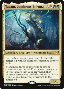 2x Tayam, Luminous Enigma - Foil Commander 2020 LP MTG - Image 1