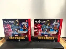 Wizards Magic: The Gathering Marvel Super Heroes Draft Night 2 Boxes - Image 1