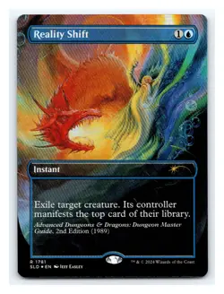 Reality Shift, Secret Lair Foil, Magic MTG, LP Light Play - Image 1
