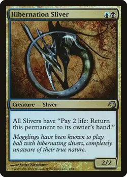 Hibernation Sliver - Foil Premium Deck Series: Slivers LP MTG - Image 1