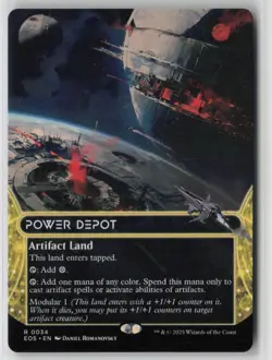 Power Depot (0034) (Borderless) 34 Rare Edge of Eternities: Stellar Sights NM - Image 1