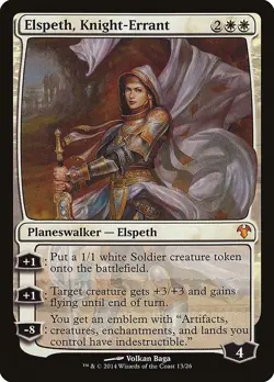 Magic: The Gathering Magic Modern Event Deck Elspeth, Knight-Errant 13 Mythic LP - Image 2