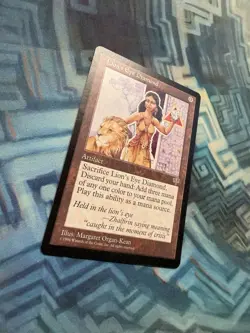 MTG Lion's Eye Diamond Mirage - Slight Diagonal Bend - Please See All Photos - Image 5
