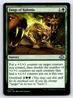 Fangs of Kalonia 153 Uncommon Modern Horizons 3 Magic: The Gathering - Image 1