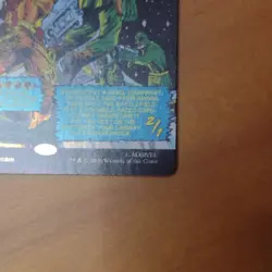 Nick Fury Agent of S.H.I.E.L.D. Borderless Foil 389 Marvel Super Heroes MTG - Image 5