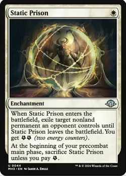4x Static Prison NM-Mint, English Modern Horizons 3 MTG Magic - Image 1