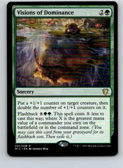 Magic the Gathering Visions of Dominance Commander: Innistrad: Midnight Hunt MTG - Image 1
