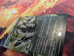 [MTG] Force of Vigor Textured Foil Borderless OTP 0073 - Image 2