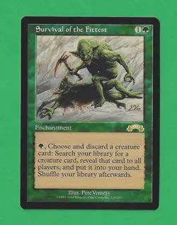 1998 Magic the Gathering - Survival of the Fittest - Exodus MTG - Image 1