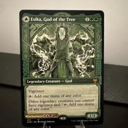 Esika, God of the Tree - Showcase Kaldheim MTG 314 M KHM - Image 1