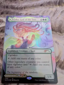 1X FOIL Esika, God of the Tree / The Prismatic Bridge BORDERLESS NM Secret Lair - Image 1