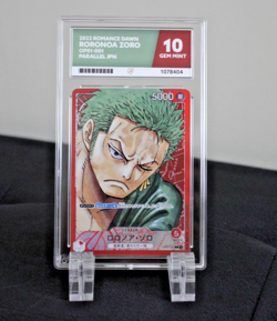Roronoa Zoro (Parallel) OP01-001 L ROMANCE DAWN - ONE PIECE Card Game ACE 10 - Image 1
