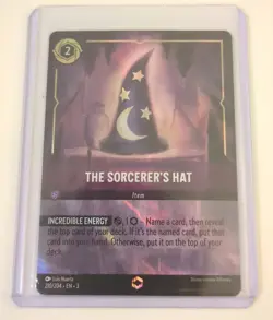 Enchanted The Sorcerer's Hat Disney Lorcana TCG 210/204 Into the Inklands - Image 2