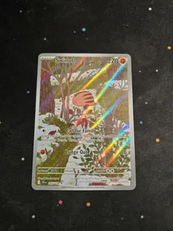 Swinub 165/159 Illustration Rare Journey Together Pokemon NM - Image 1