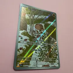 Swinub 165/159 NM Holo Illustration Rare Journey Together Pokemon Card English - Image 3