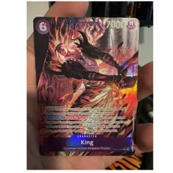 One Piece CCG King EB04-031 Special Foil Character Card 7000 Power - Image 1