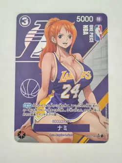 Sexy Anime One Piece Waifu Sports fan Art Card - Image 1