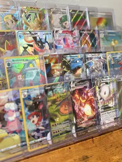 Pokemon Card Lot 100 OFFICIAL NEW TCG Cards + Ultra Rare EX GX VMAX V OR VSTAR! - Image 1