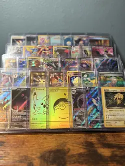Pokemon Card Lot 100 OFFICIAL NEW TCG Cards + Ultra Rare EX GX VMAX V OR VSTAR! - Image 2